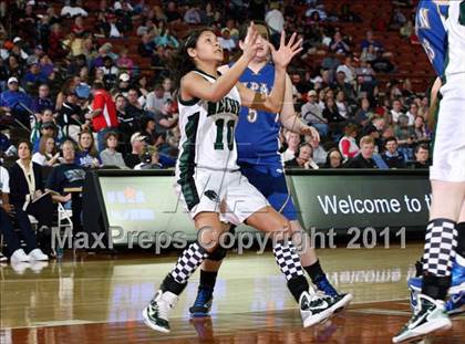 Thumbnail 3 in Neches vs. Lipan (UIL 1A Semifinal) photogallery.
