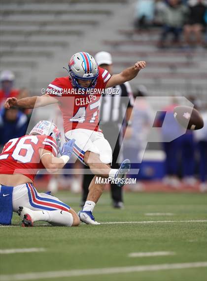 Thumbnail 2 in San Benito vs. Westlake (UIL 6A Division I Regional Semifinal) photogallery.