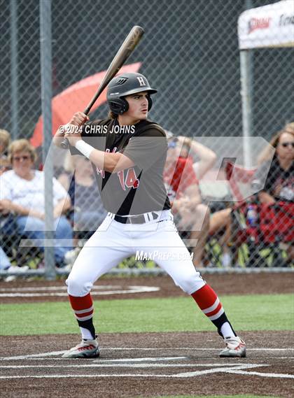 Thumbnail 3 in Highland vs Salem (IHSA, 3A sectional semifinal) photogallery.