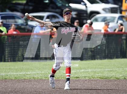 Thumbnail 3 in Highland vs Salem (IHSA, 3A sectional semifinal) photogallery.