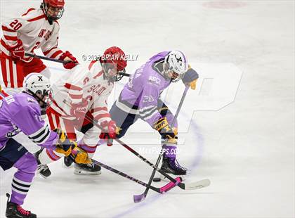 Thumbnail 1 in St. John's @ Xaverian Brothers (Hockey Fights Cancer) photogallery.