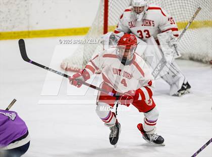 Thumbnail 1 in St. John's @ Xaverian Brothers (Hockey Fights Cancer) photogallery.