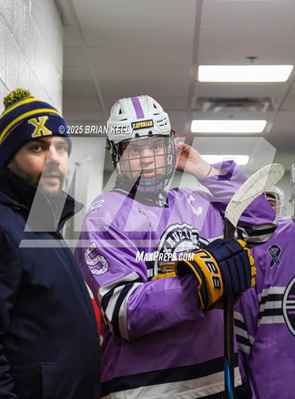 Thumbnail 1 in St. John's @ Xaverian Brothers (Hockey Fights Cancer) photogallery.