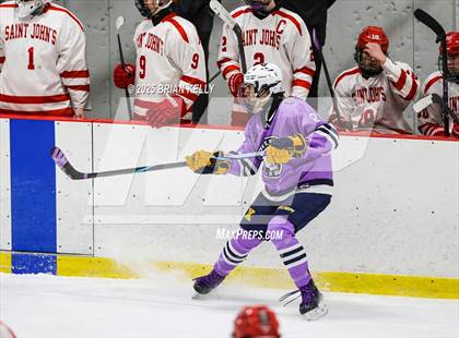 Thumbnail 2 in St. John's @ Xaverian Brothers (Hockey Fights Cancer) photogallery.