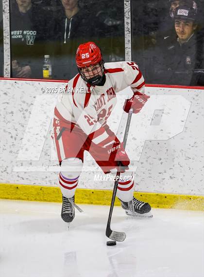 Thumbnail 2 in St. John's @ Xaverian Brothers (Hockey Fights Cancer) photogallery.