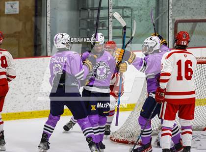 Thumbnail 1 in St. John's @ Xaverian Brothers (Hockey Fights Cancer) photogallery.