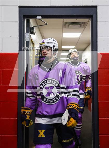 Thumbnail 2 in St. John's @ Xaverian Brothers (Hockey Fights Cancer) photogallery.