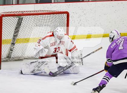 Thumbnail 1 in St. John's @ Xaverian Brothers (Hockey Fights Cancer) photogallery.