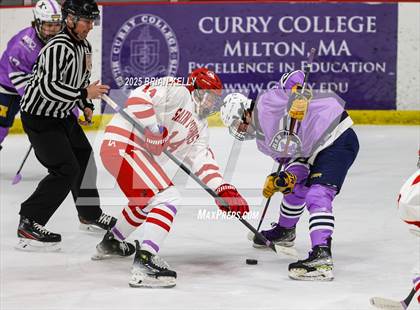 Thumbnail 1 in St. John's @ Xaverian Brothers (Hockey Fights Cancer) photogallery.