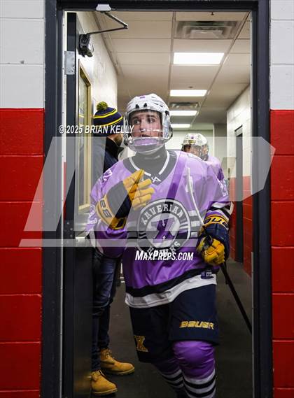 Thumbnail 1 in St. John's @ Xaverian Brothers (Hockey Fights Cancer) photogallery.