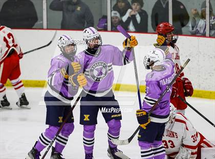 Thumbnail 2 in St. John's @ Xaverian Brothers (Hockey Fights Cancer) photogallery.