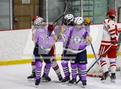Thumbnail 1 in St. John's @ Xaverian Brothers (Hockey Fights Cancer) photogallery.