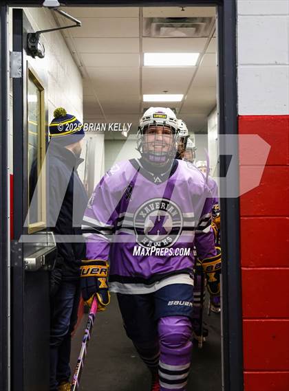 Thumbnail 2 in St. John's @ Xaverian Brothers (Hockey Fights Cancer) photogallery.