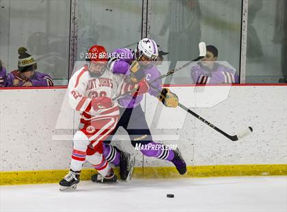 Thumbnail 3 in St. John's @ Xaverian Brothers (Hockey Fights Cancer) photogallery.