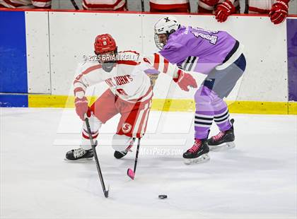 Thumbnail 1 in St. John's @ Xaverian Brothers (Hockey Fights Cancer) photogallery.