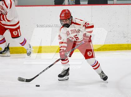 Thumbnail 1 in St. John's @ Xaverian Brothers (Hockey Fights Cancer) photogallery.