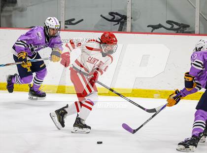 Thumbnail 3 in St. John's @ Xaverian Brothers (Hockey Fights Cancer) photogallery.