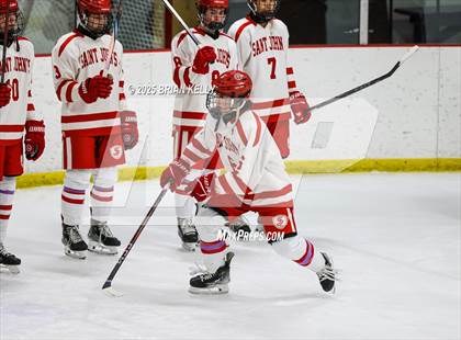 Thumbnail 2 in St. John's @ Xaverian Brothers (Hockey Fights Cancer) photogallery.