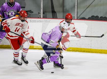 Thumbnail 2 in St. John's @ Xaverian Brothers (Hockey Fights Cancer) photogallery.