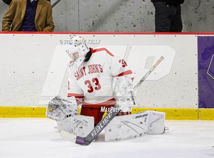Thumbnail 1 in St. John's @ Xaverian Brothers (Hockey Fights Cancer) photogallery.