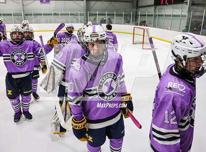 Thumbnail 1 in St. John's @ Xaverian Brothers (Hockey Fights Cancer) photogallery.