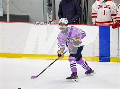 Thumbnail 3 in St. John's @ Xaverian Brothers (Hockey Fights Cancer) photogallery.