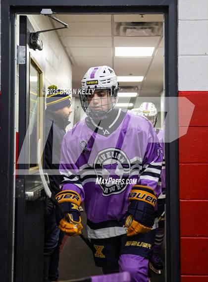 Thumbnail 2 in St. John's @ Xaverian Brothers (Hockey Fights Cancer) photogallery.