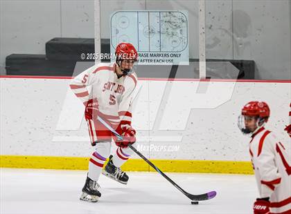 Thumbnail 2 in St. John's @ Xaverian Brothers (Hockey Fights Cancer) photogallery.