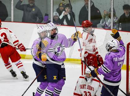 Thumbnail 3 in St. John's @ Xaverian Brothers (Hockey Fights Cancer) photogallery.