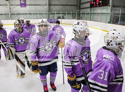 Thumbnail 3 in St. John's @ Xaverian Brothers (Hockey Fights Cancer) photogallery.