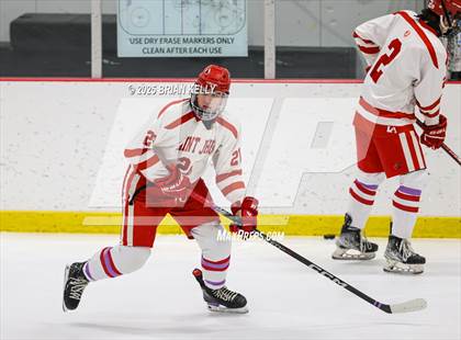 Thumbnail 3 in St. John's @ Xaverian Brothers (Hockey Fights Cancer) photogallery.