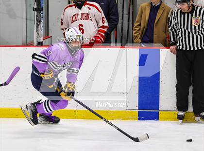 Thumbnail 2 in St. John's @ Xaverian Brothers (Hockey Fights Cancer) photogallery.