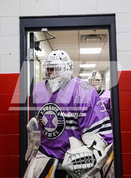 Thumbnail 2 in St. John's @ Xaverian Brothers (Hockey Fights Cancer) photogallery.