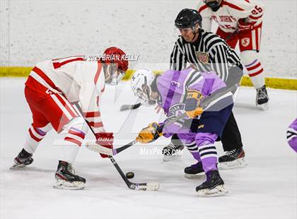 Thumbnail 1 in St. John's @ Xaverian Brothers (Hockey Fights Cancer) photogallery.