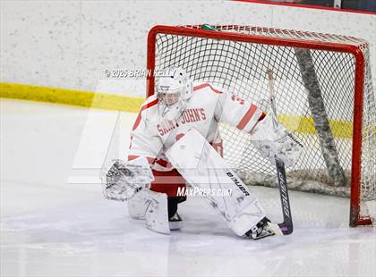 Thumbnail 2 in St. John's @ Xaverian Brothers (Hockey Fights Cancer) photogallery.
