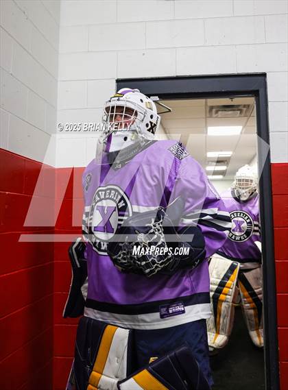 Thumbnail 1 in St. John's @ Xaverian Brothers (Hockey Fights Cancer) photogallery.