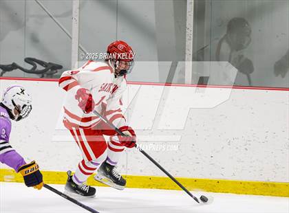 Thumbnail 3 in St. John's @ Xaverian Brothers (Hockey Fights Cancer) photogallery.
