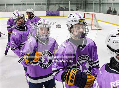 Thumbnail 1 in St. John's @ Xaverian Brothers (Hockey Fights Cancer) photogallery.