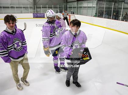 Thumbnail 3 in St. John's @ Xaverian Brothers (Hockey Fights Cancer) photogallery.