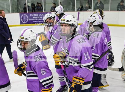 Thumbnail 1 in St. John's @ Xaverian Brothers (Hockey Fights Cancer) photogallery.