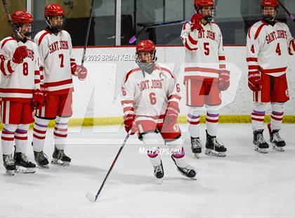Thumbnail 1 in St. John's @ Xaverian Brothers (Hockey Fights Cancer) photogallery.