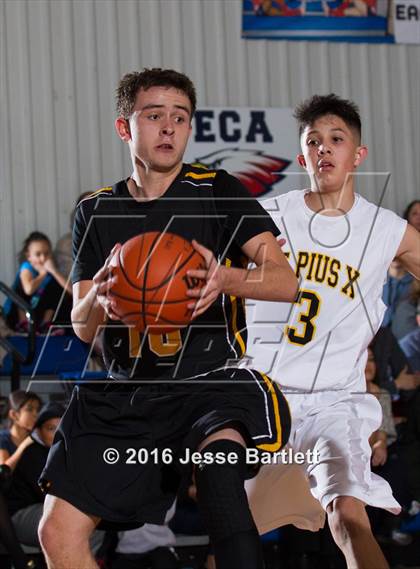 Thumbnail 2 in St. Pius X vs St. Pius X (Evangel Eagle Classic) photogallery.