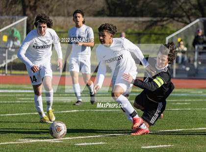 Thumbnail 2 in Rio Americano vs. Kennedy (CIF SJS D2 Playoff) photogallery.
