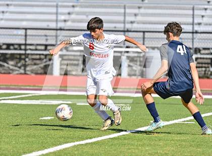 Thumbnail 1 in JV: Cardinal Mooney vs. Parrish Community photogallery.