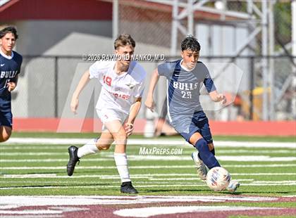 Thumbnail 2 in JV: Cardinal Mooney vs. Parrish Community photogallery.