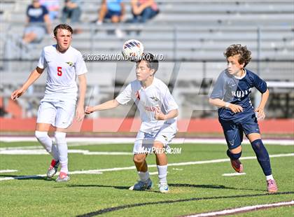 Thumbnail 3 in JV: Cardinal Mooney vs. Parrish Community photogallery.