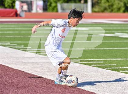 Thumbnail 1 in JV: Cardinal Mooney vs. Parrish Community photogallery.