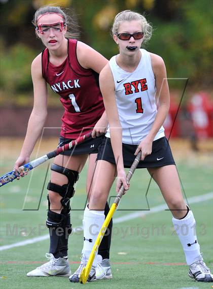 Thumbnail 1 in Nyack vs Rye (Section 1 Class B Semifinal) photogallery.