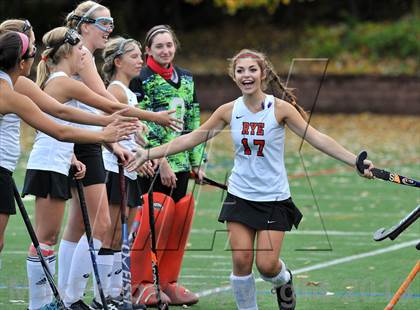 Thumbnail 2 in Nyack vs Rye (Section 1 Class B Semifinal) photogallery.