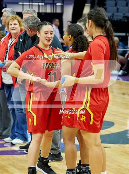 Thumbnail 1 in Rosary Academy vs. Bishop O'Dowd (CIF State D1 Final) photogallery.
